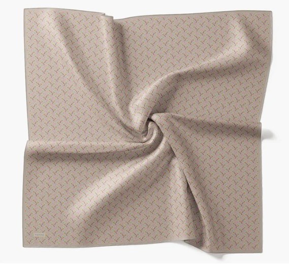 Silk Home Twill İpek Eşarp - 11540-33 Açık Vizon