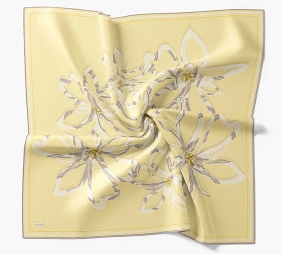Silk Home Twill İpek Eşarp - 11548-09 Sarı