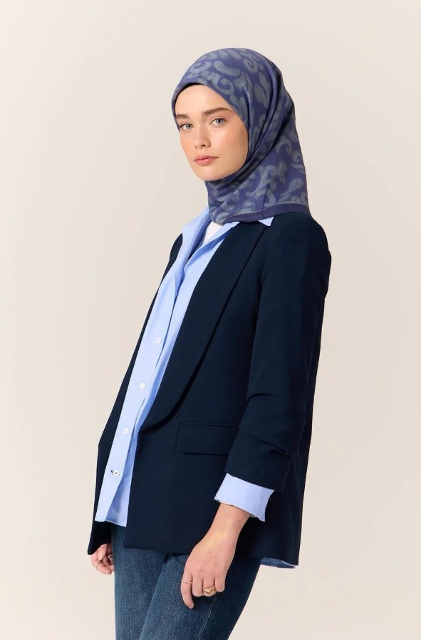 Silk Home Velora Eşarp - 161002-24 Mor Gri