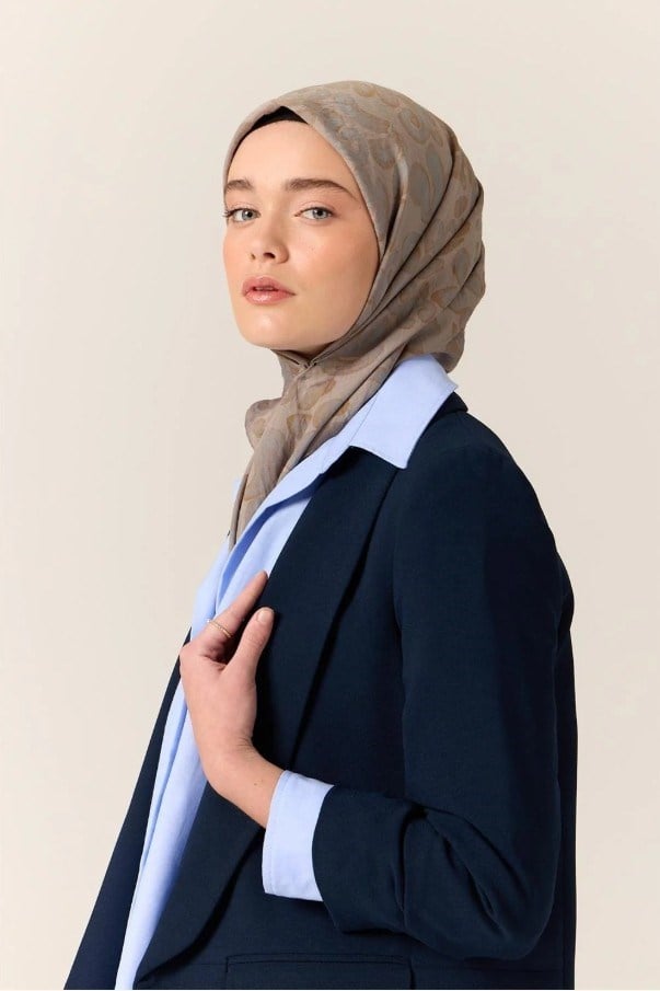 Silk Home Velora Eşarp - 161002-13 Yağ Yeşili