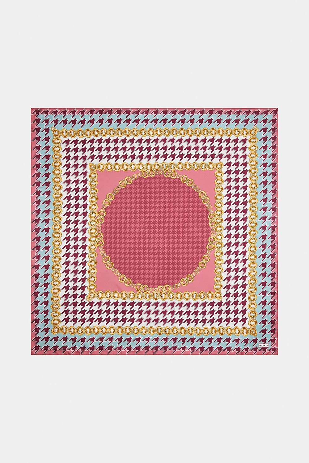 Vakko Twill İpek Eşarp - 36259 - Pembe