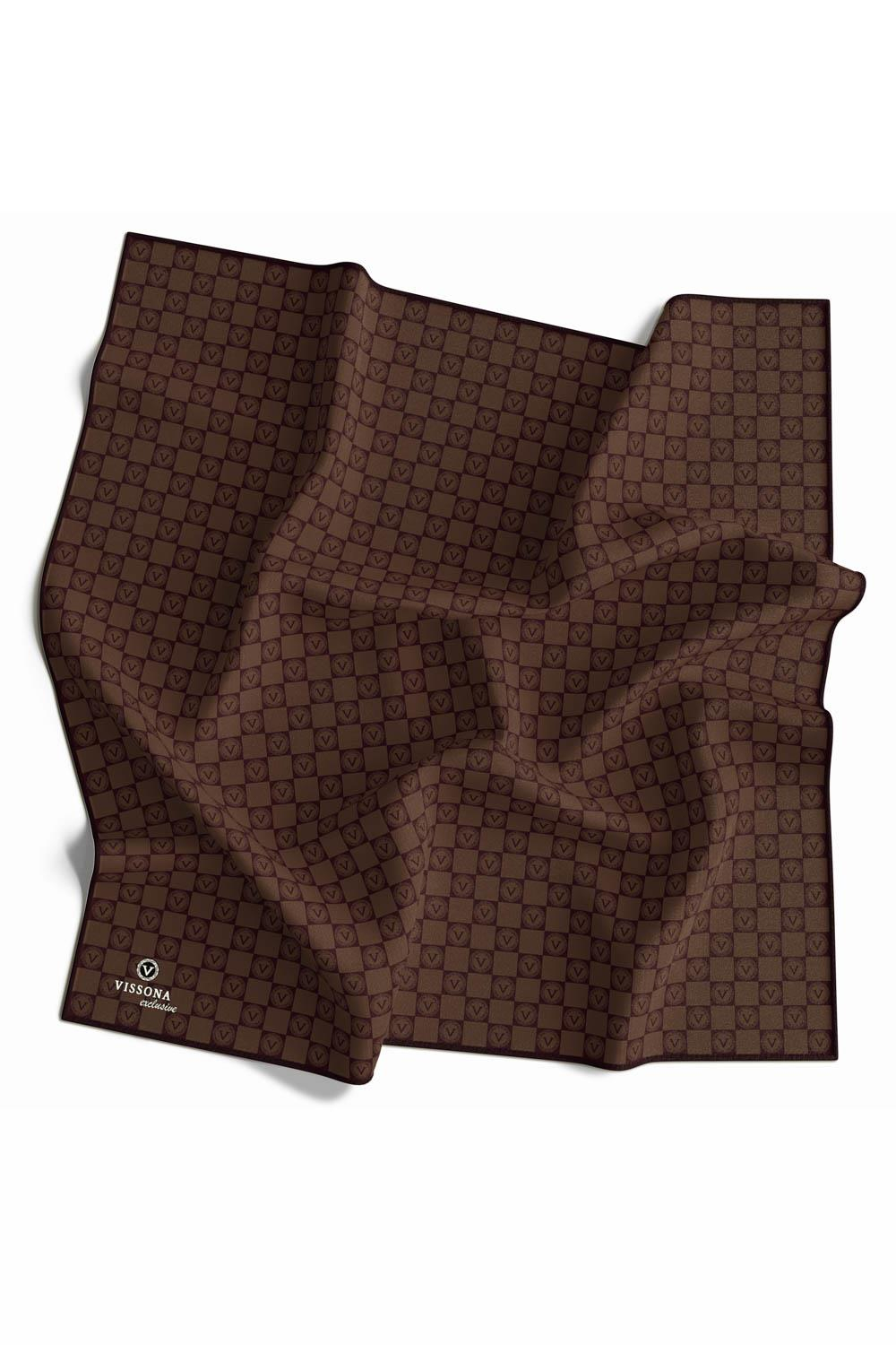 Vissona Exclusive Twill İpek Eşarp - 50877 - 0007