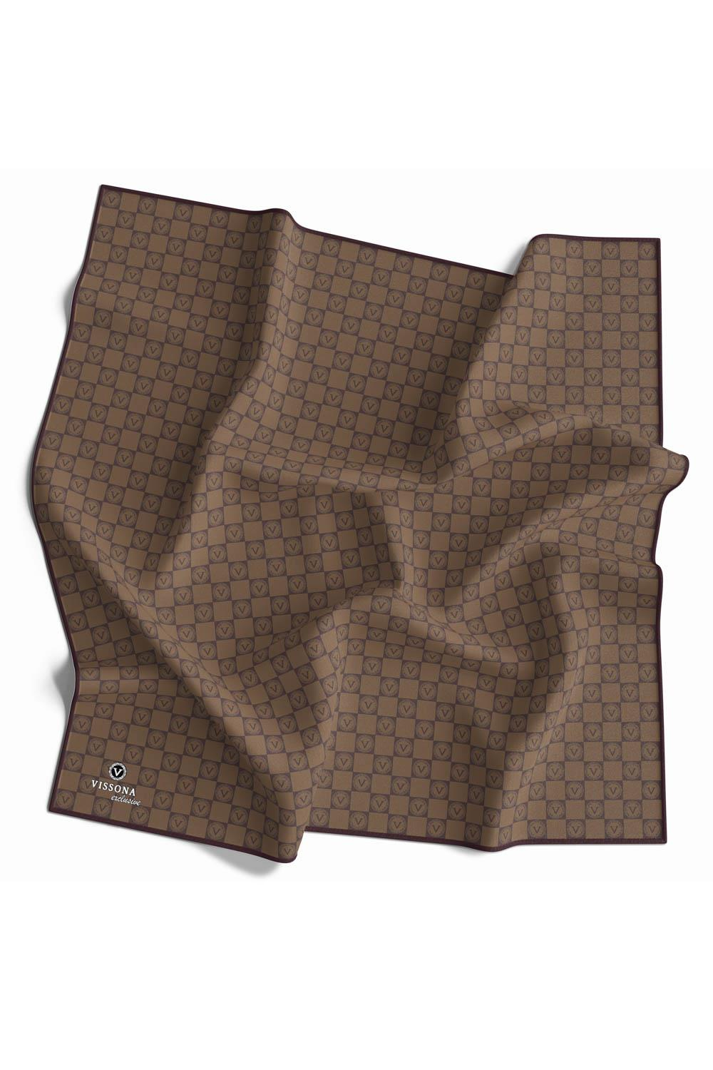 Vissona Exclusive Twill İpek Eşarp - 50877 - 0006