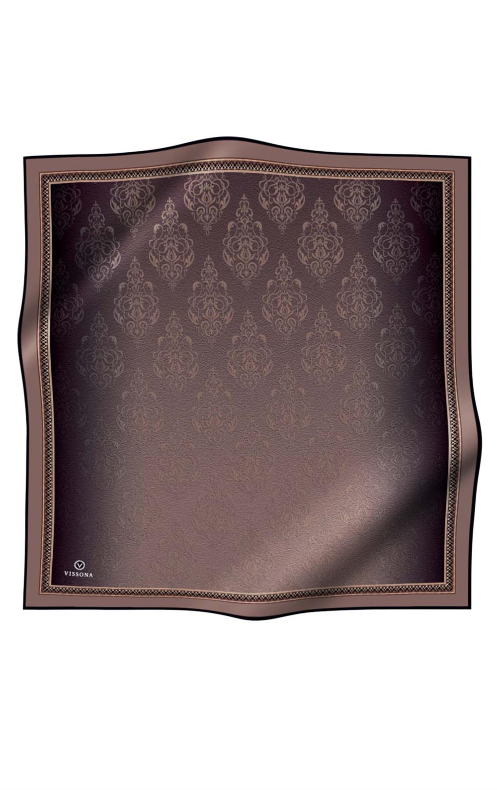 Vissona Twill İpek Eşarp - 10655 - 0005