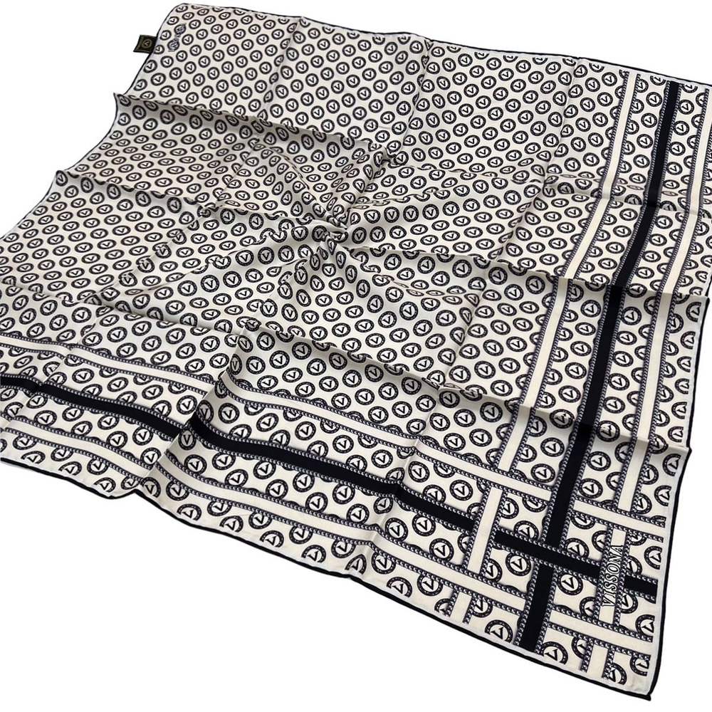 Vissona Twill İpek Eşarp - 16505 - 0003-0001
