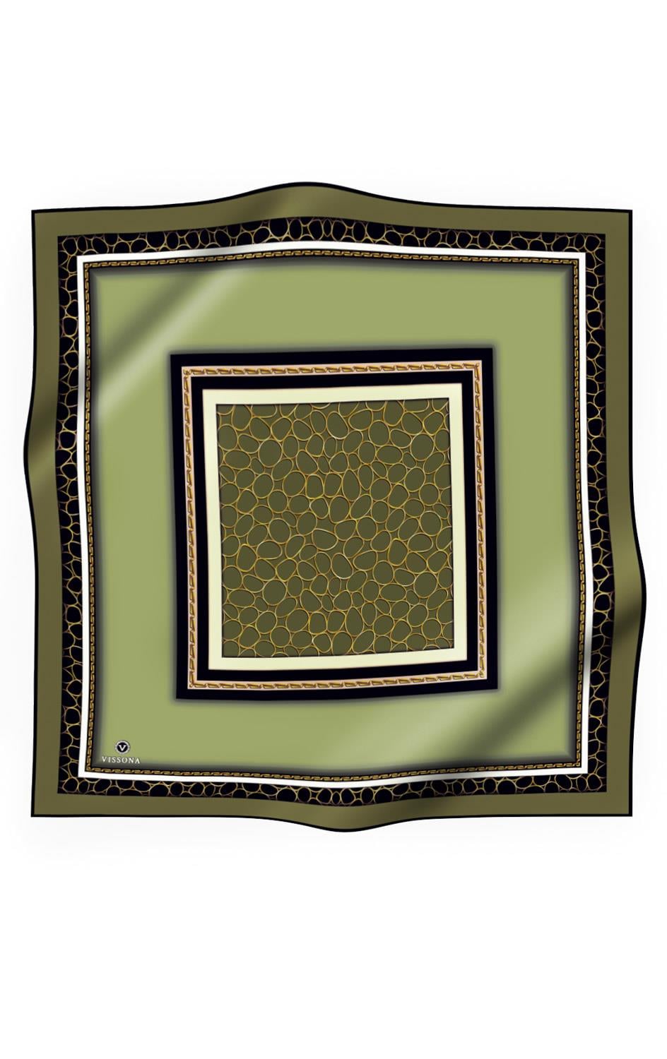 Vissona Twill İpek Eşarp - 17147 - 0037-0001