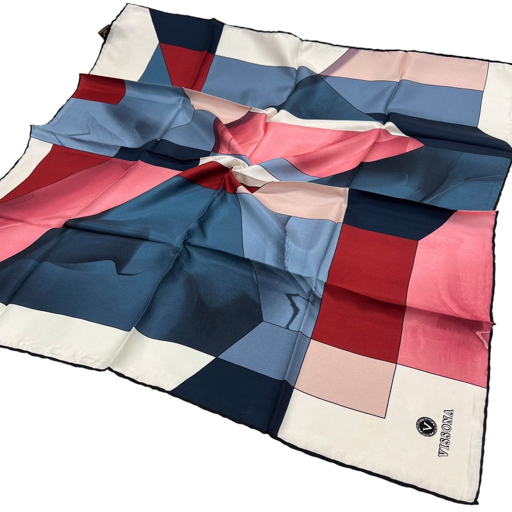 Vissona Twill İpek Eşarp - 310 - 0031-0024