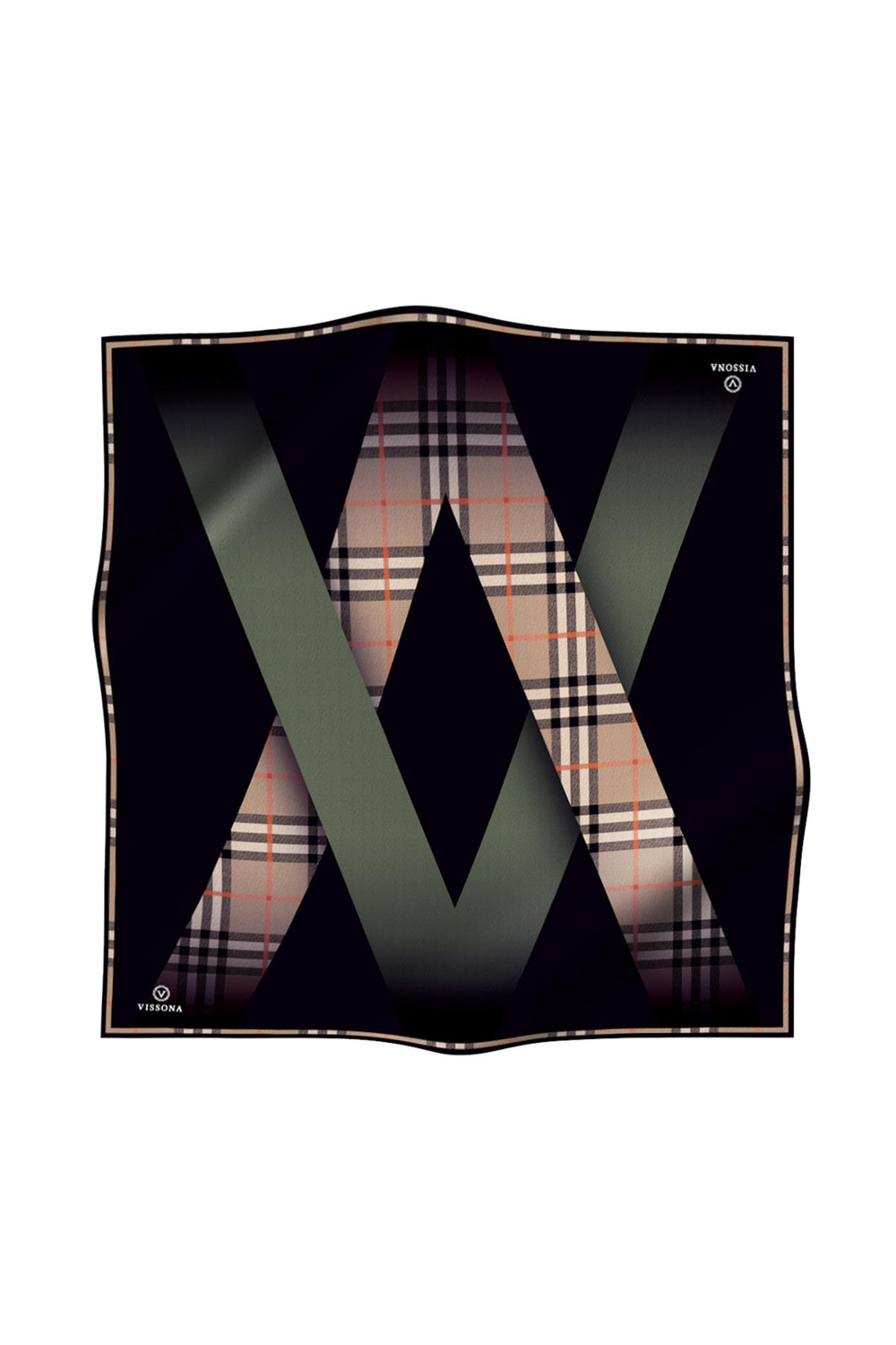 Vissona Twill İpek Eşarp - 581 - 0037-0001
