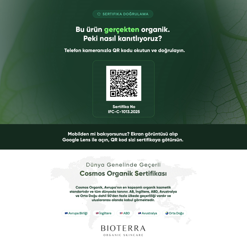 Bioterra Biberiye, Hint ve Kabak Çekirdeği Yağlı Çift Etkili Saç Bakım Yağı 100 ml – Dökülme Karşıtı Etki Double Effect Hair Oil