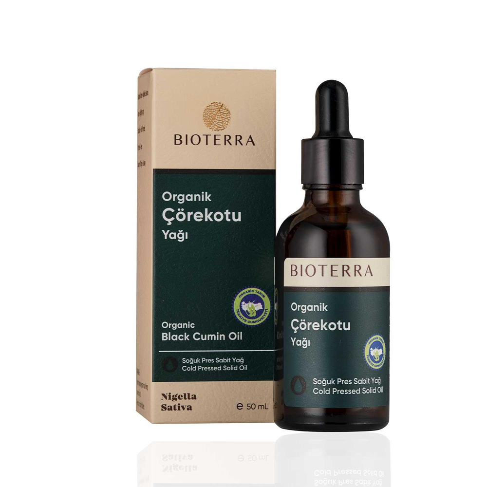 Bioterra Organik Çörekotu Yağı 50 ml