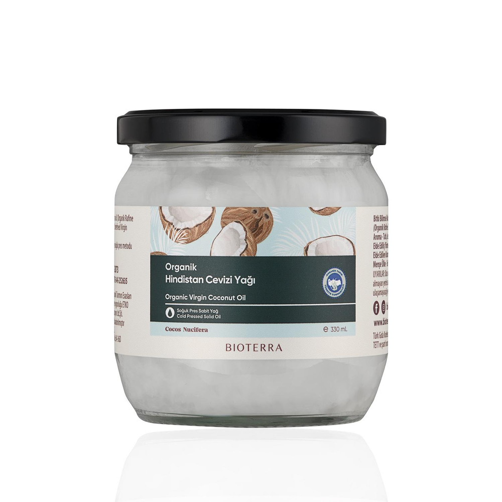 Bioterra Organik Hindistan Cevizi Yağı 330 ml