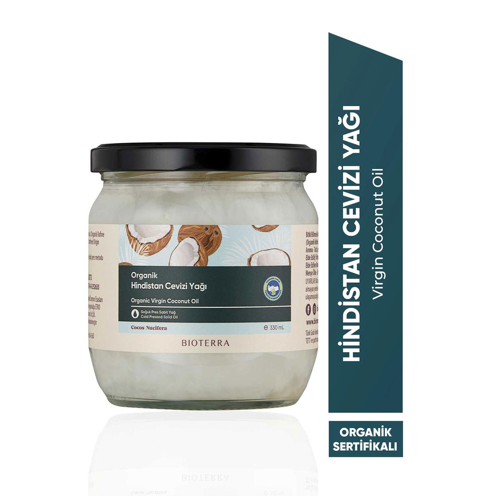 Bioterra Organik Hindistan Cevizi Yağı 330 ml