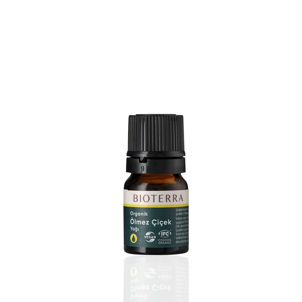 Bioterra Organik Ölmez Çiçek Uçucu Yağı 2,5 ml