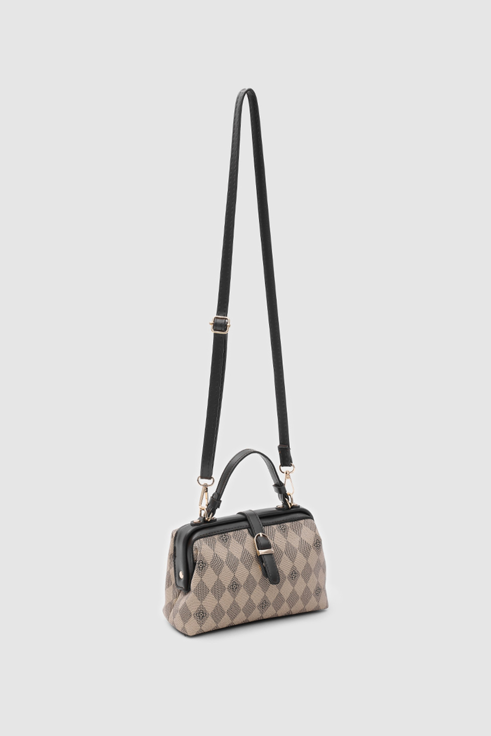 Botte Monogram Vintage El ve Çapraz Çanta Bej