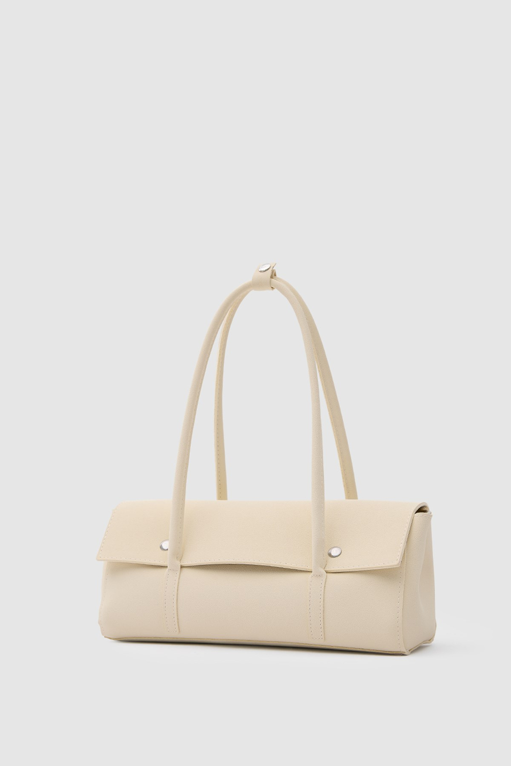 Mari Vintage Baget Çanta Butter Yellow