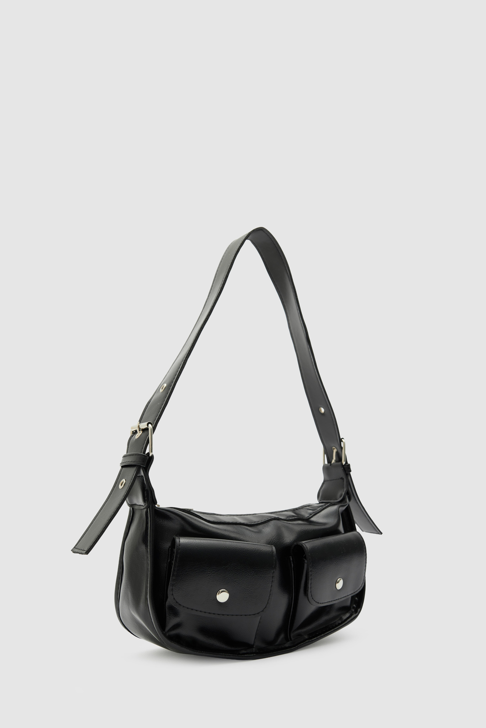 Diana Vintage Baget Çanta Siyah