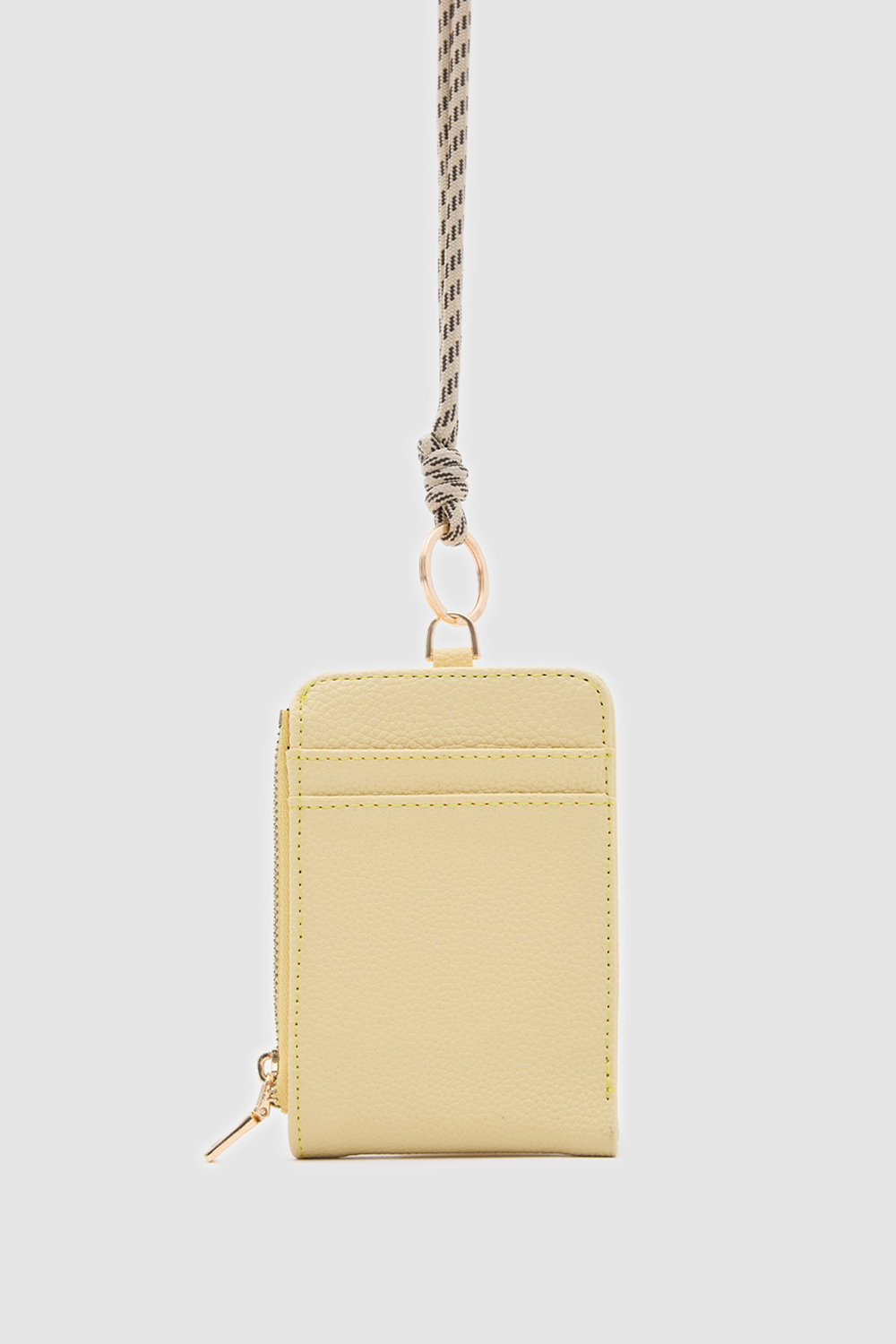 Palm Boyun Askılı Kadın Cüzdan Butter Yellow