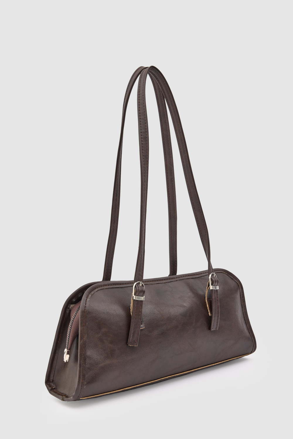 Vanity Baget Çanta Acı Kahve