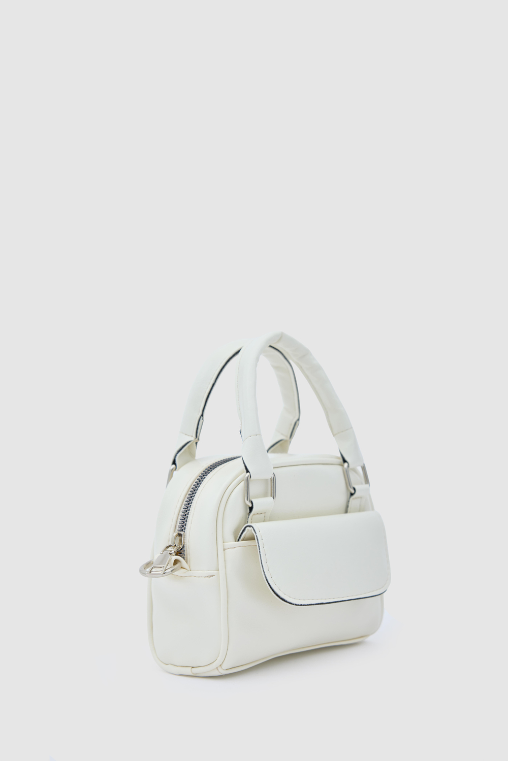 Nala Mini Retro Çapraz Çanta Krem