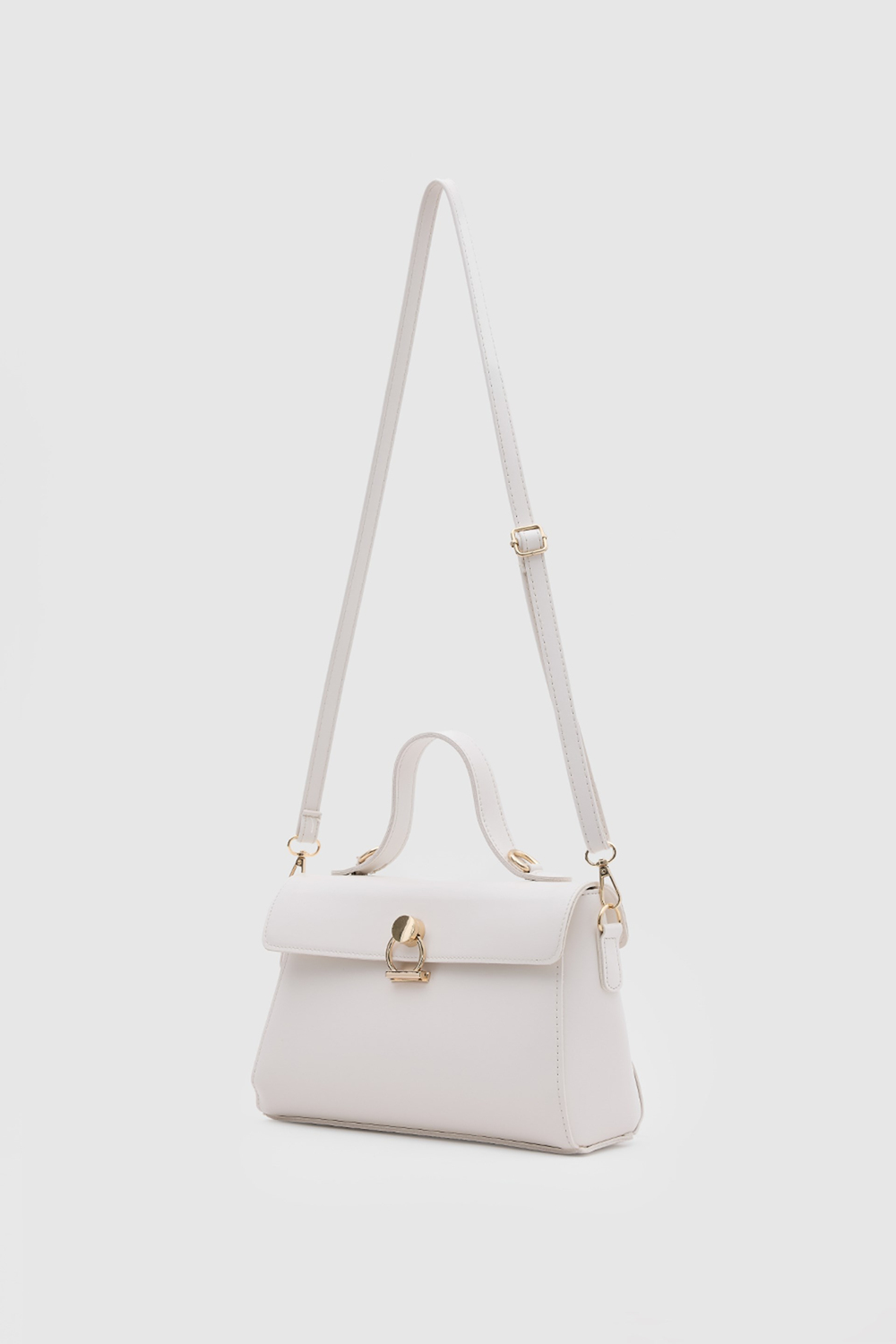 Alexa Midi Çapraz Çanta Krem