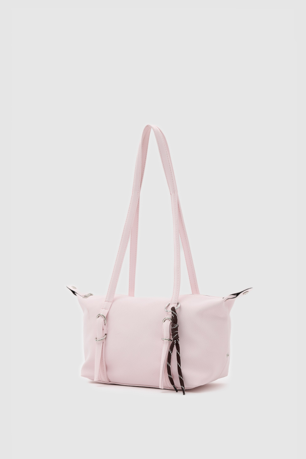 Gia Charmlı Oval Çanta Pudra Pembe