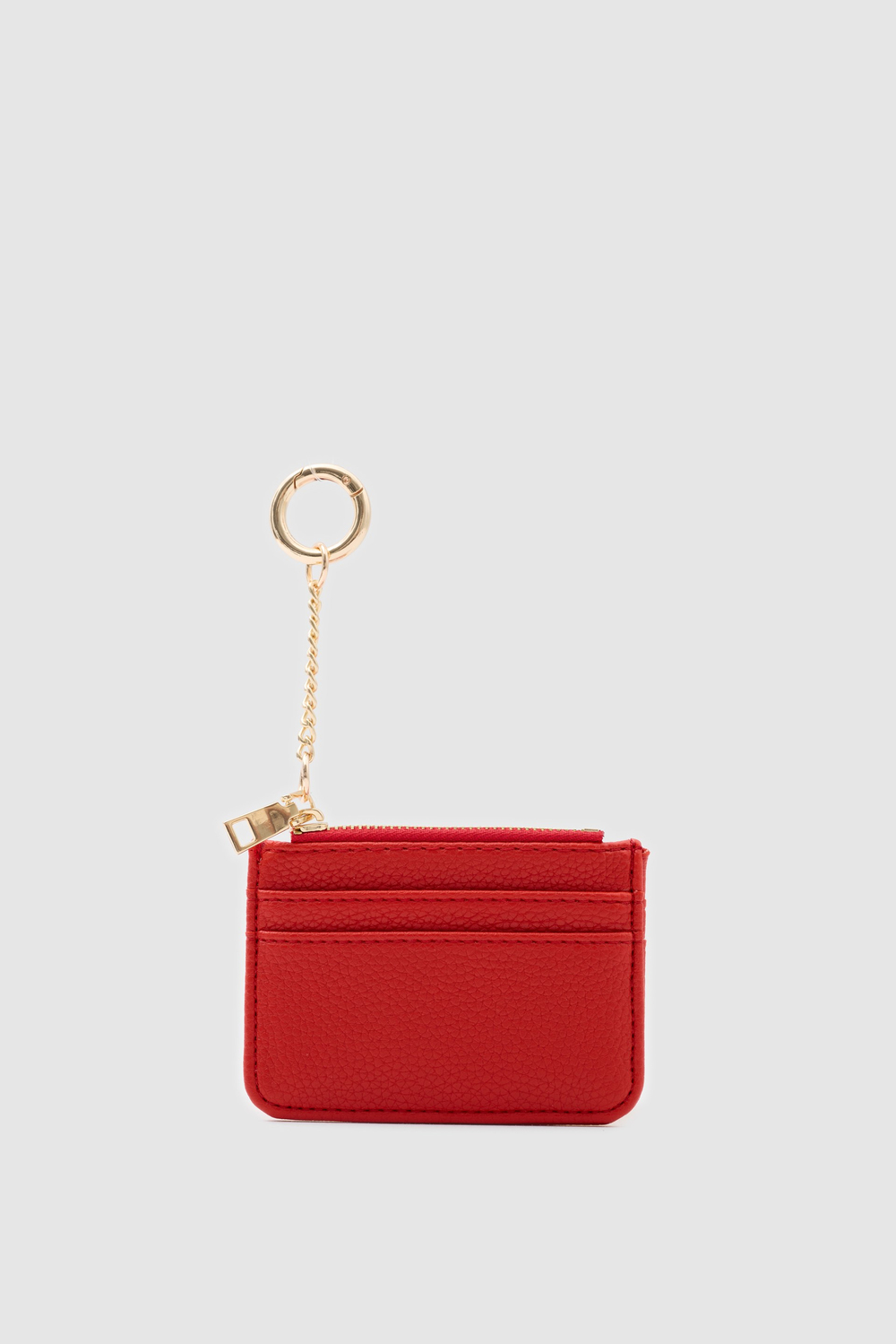 Nook Fermuarlı Charm Kartlık Kırmızı