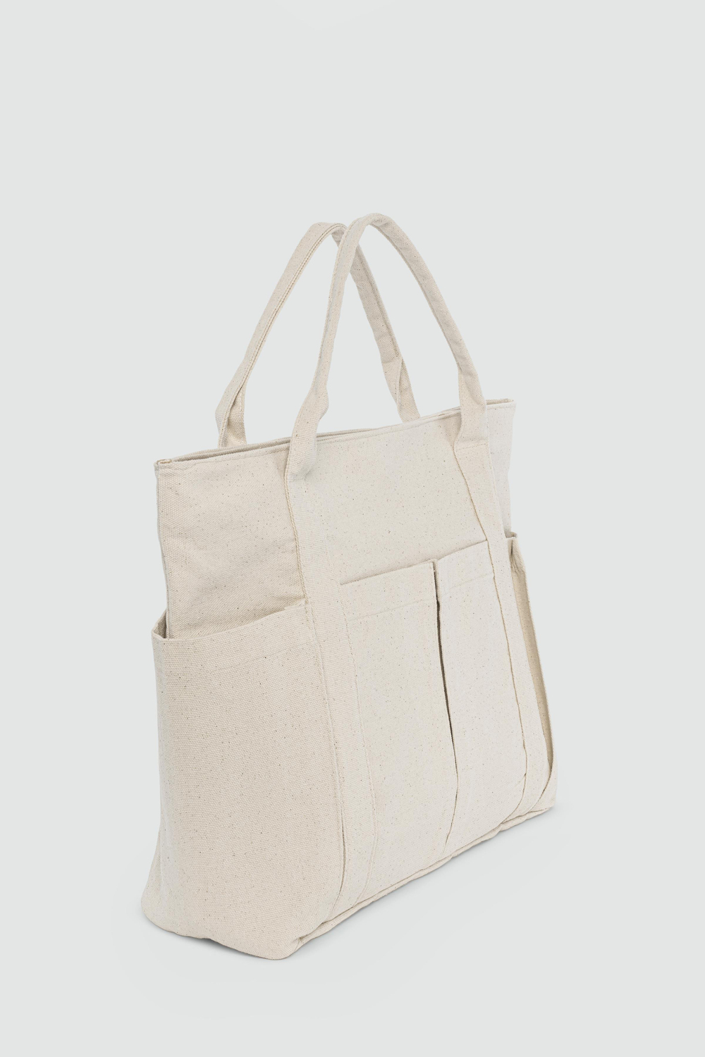Ophidia Large Kanvas Shopper Bag Krem