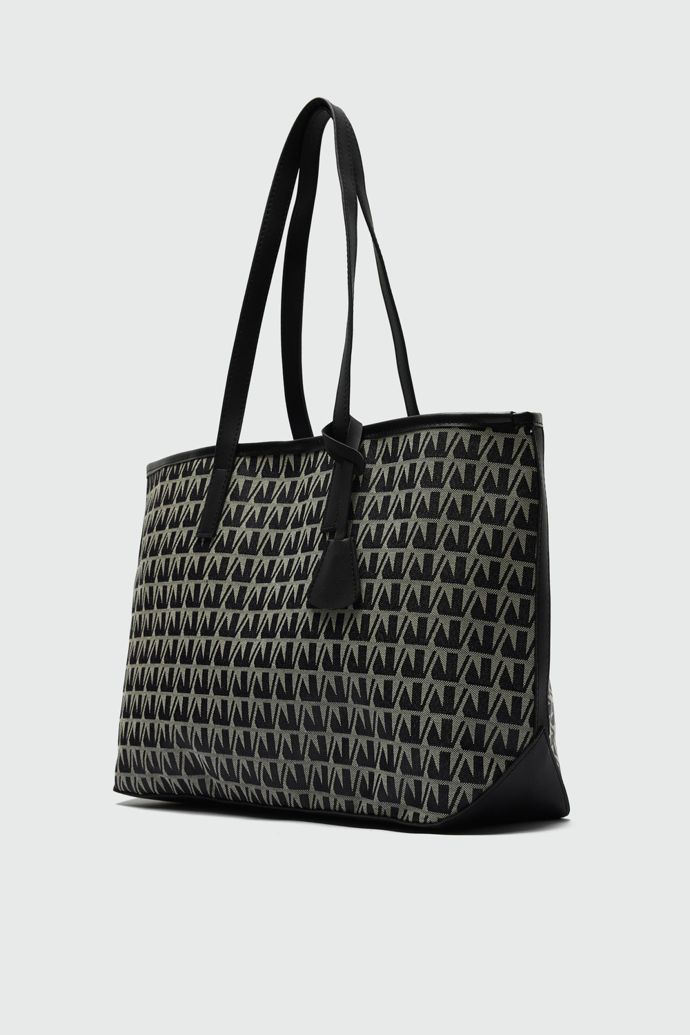 Michelle Monogram Omuz Çantası Siyah