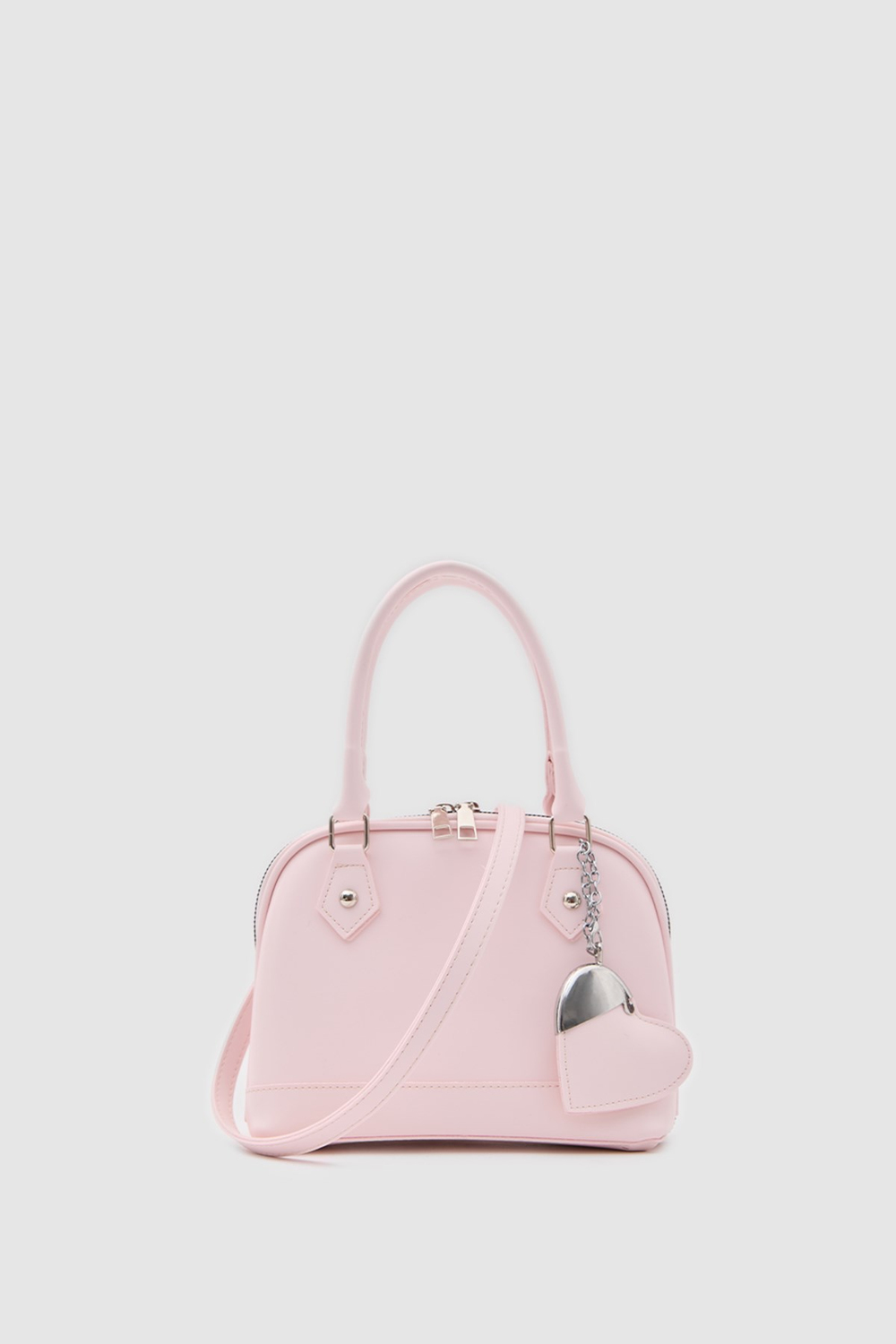 Rio Kalp Charmlı El ve Çapraz Çanta Sakura Pembe