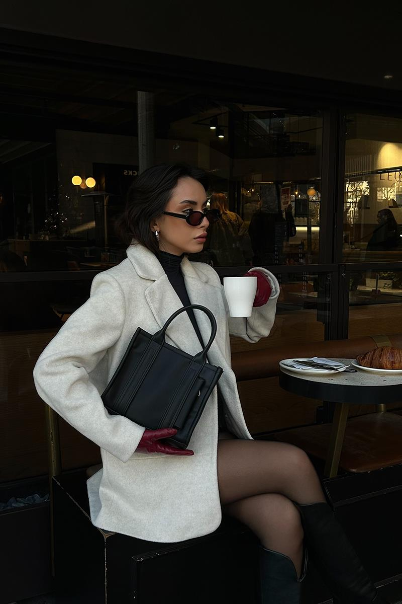 Miles Tote Bag  Siyah