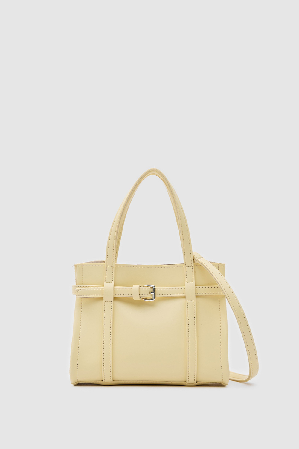 Bliss Chic El ve Çapraz Çanta Butter Yellow