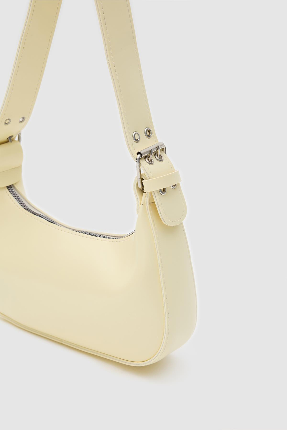 Muse Oval Baget Çanta Sarı