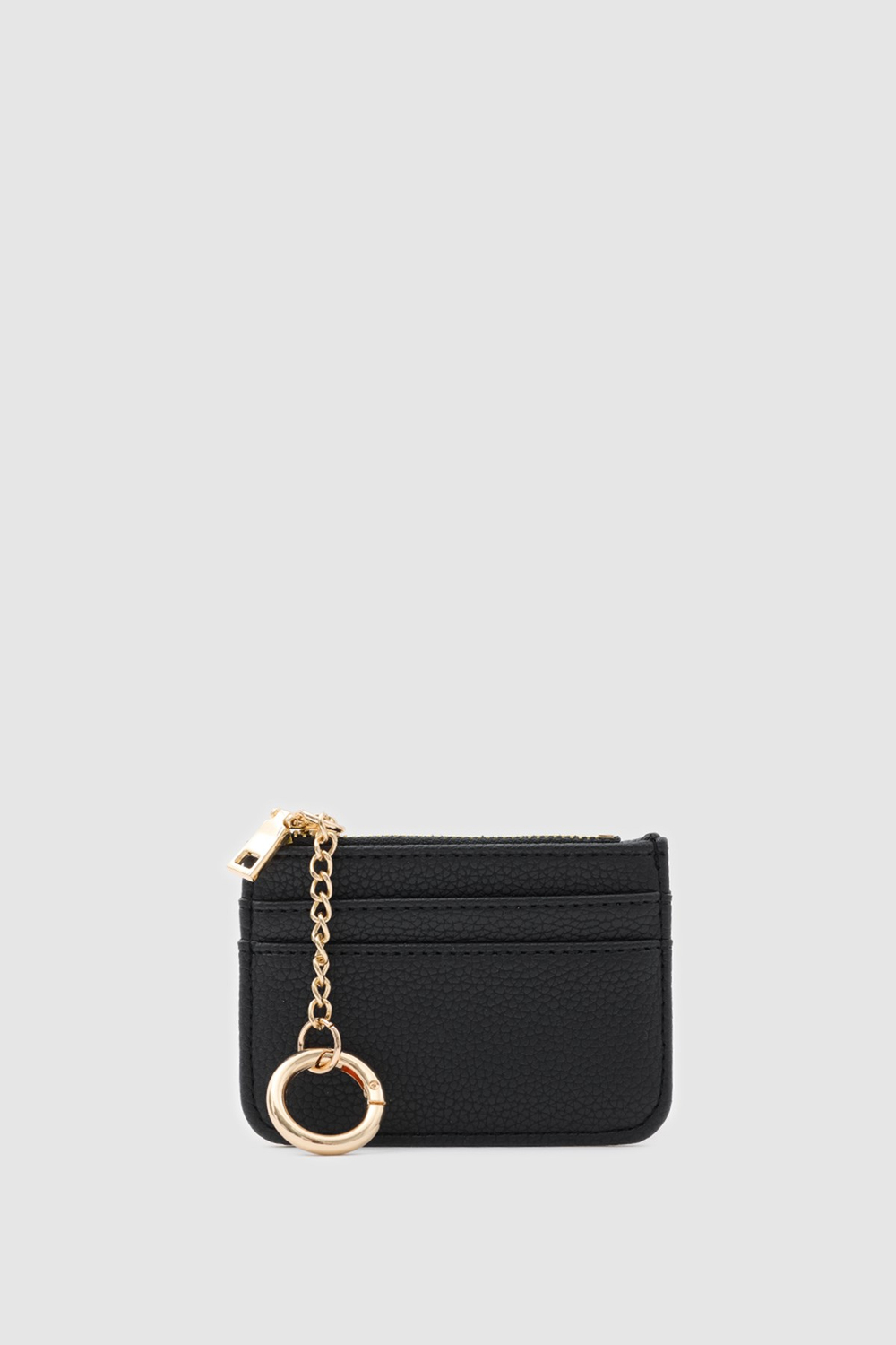 Nook Fermuarlı Charm Kartlık Siyah