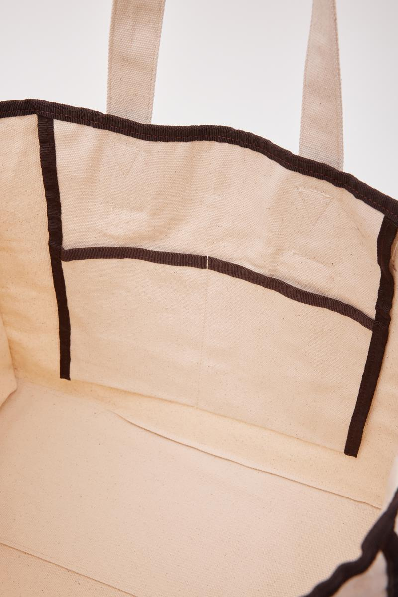 Arc X Large Kanvas Tote Bag Kahverengi