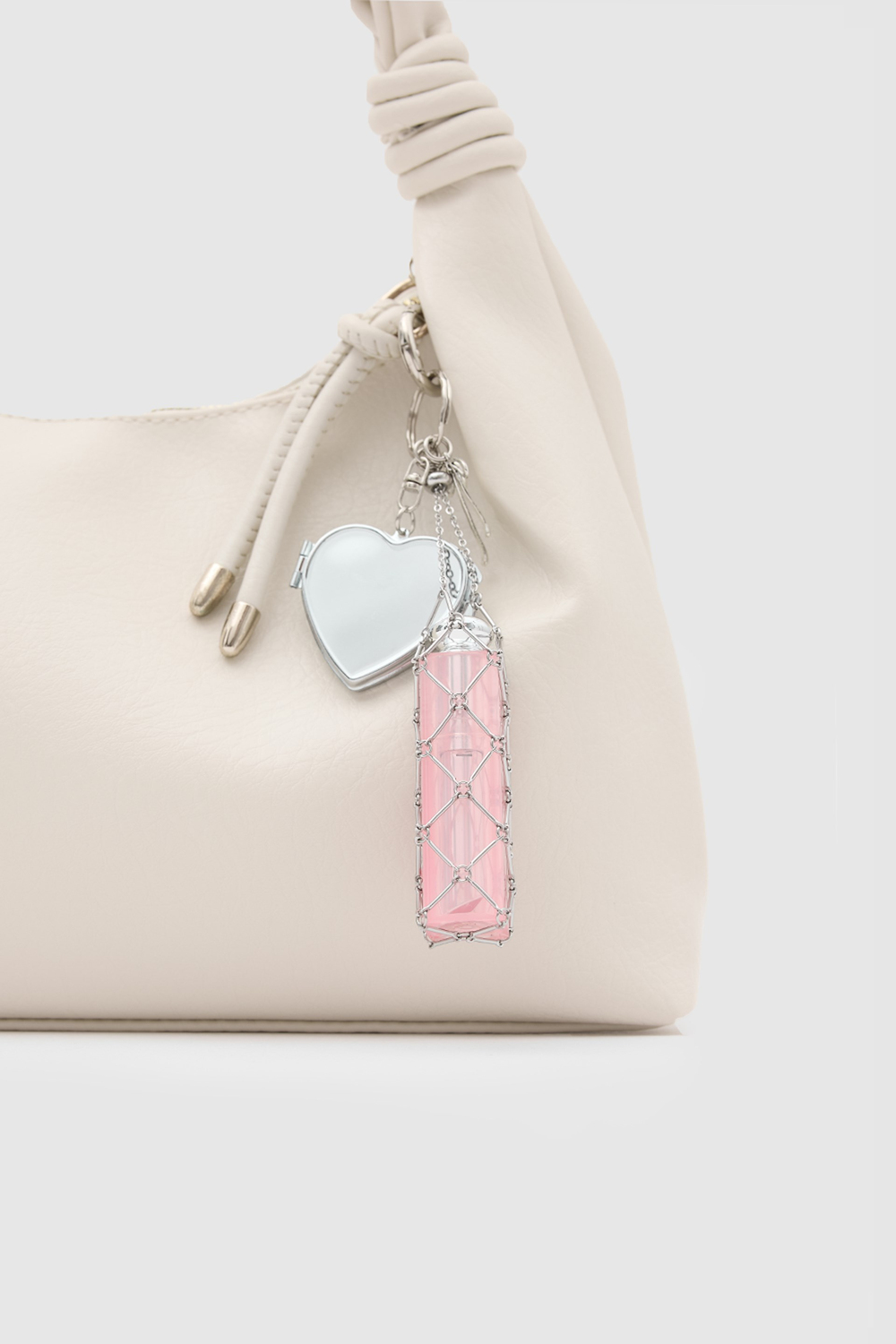 Lipstick Gloss Kalpli Charm Gümüş