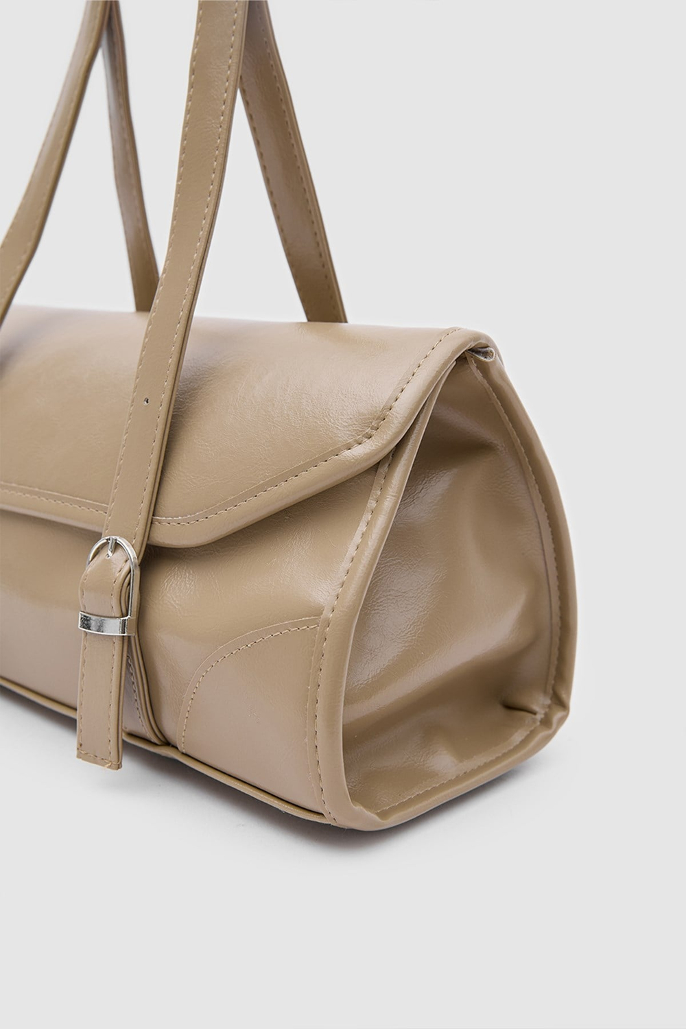 Lue Vintage Baget Çanta Bej