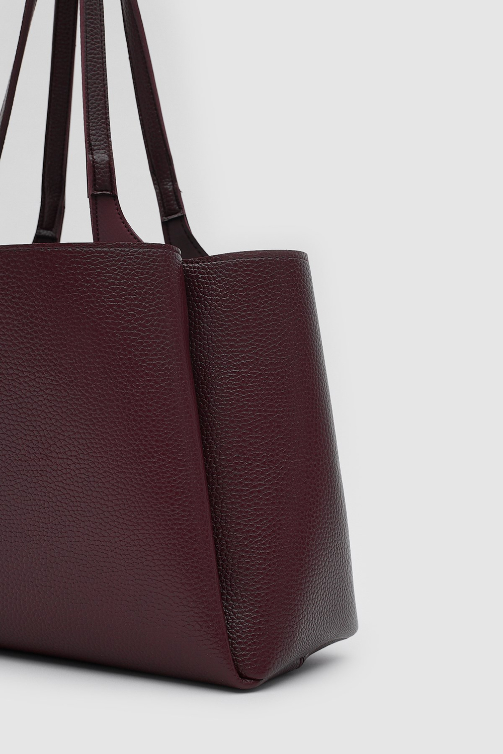 Maksi Tote Çanta Bordo