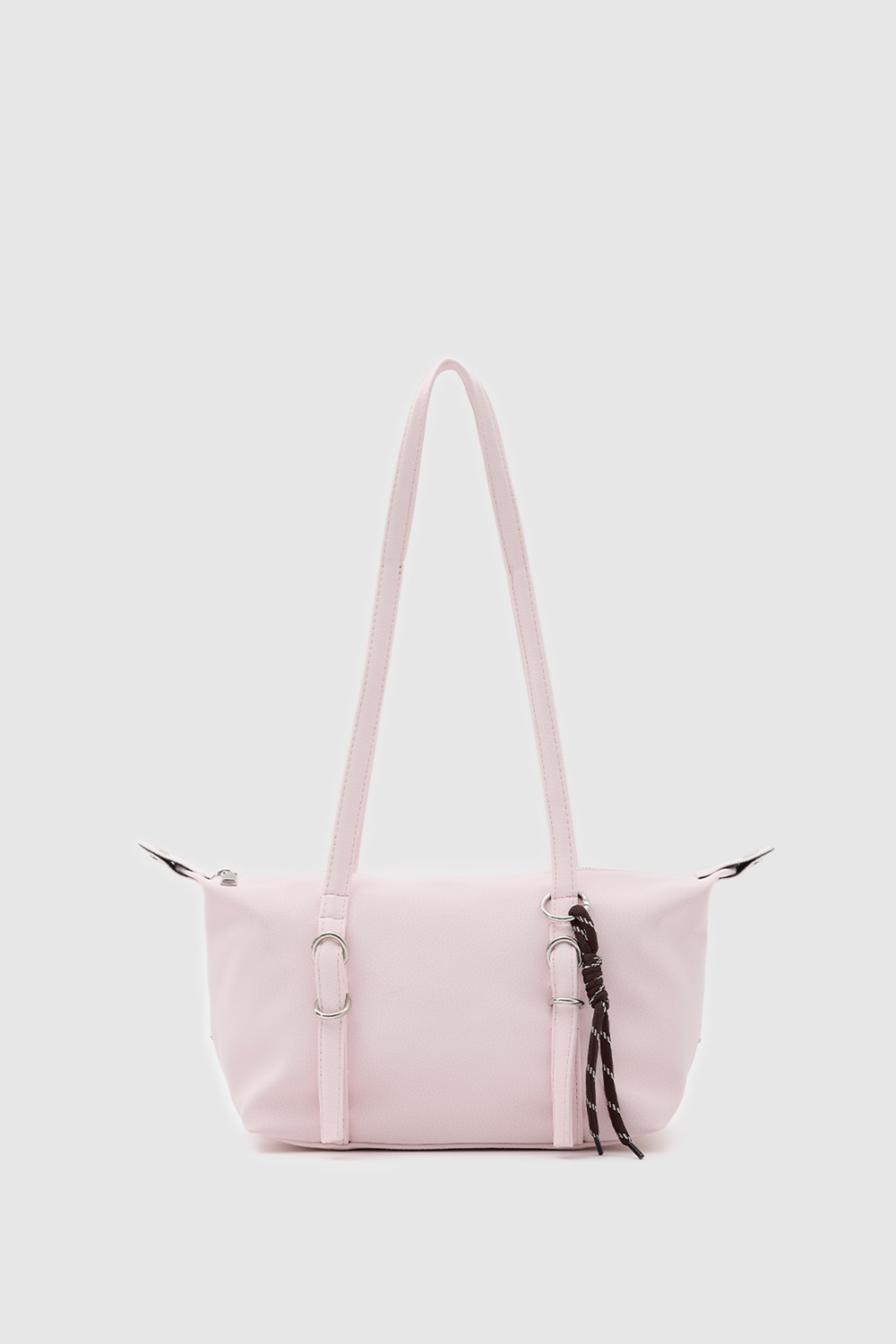 Gia Charmlı Oval Çanta Pudra Pembe