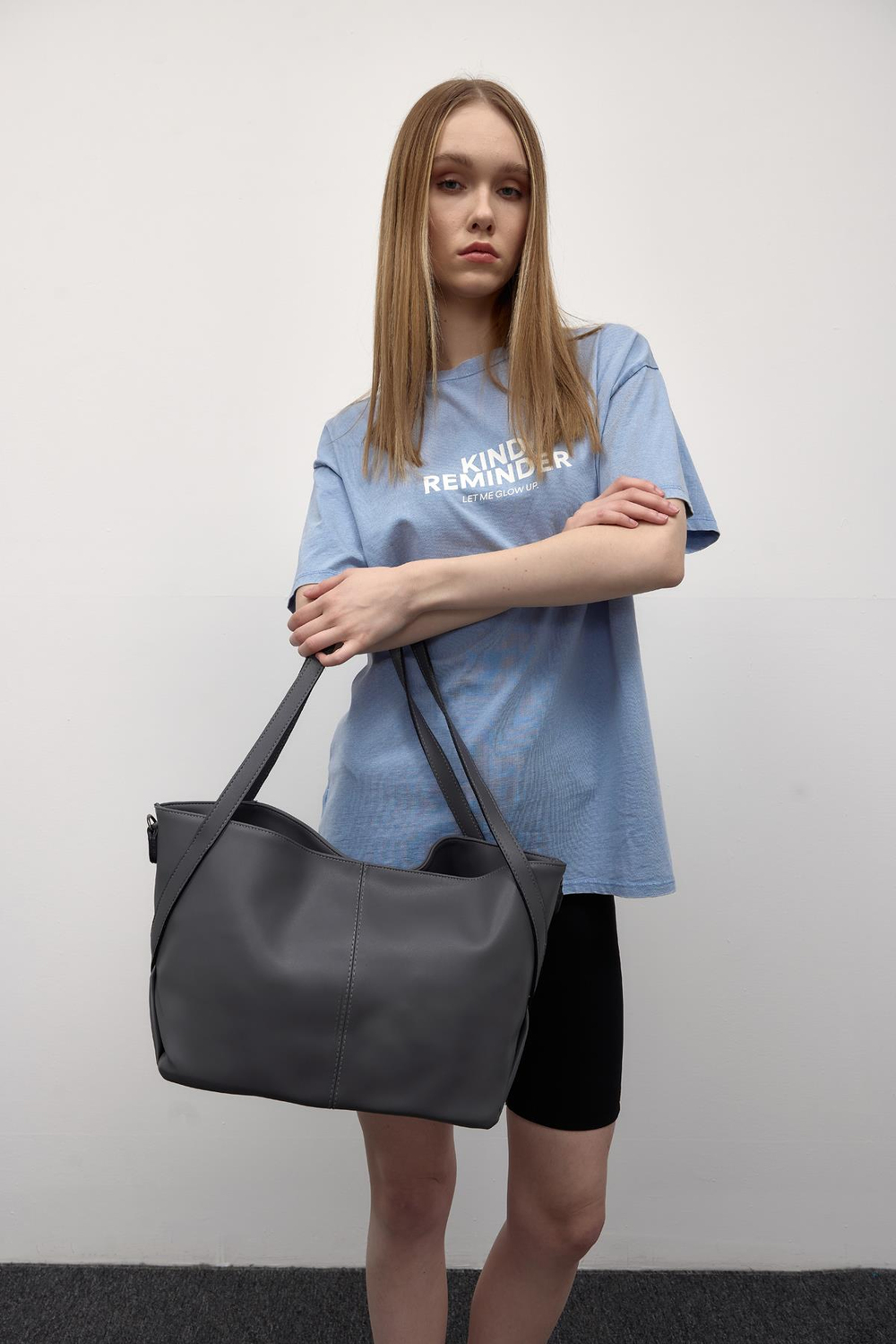 Marguet Basic Omuz Çantası Antrasit