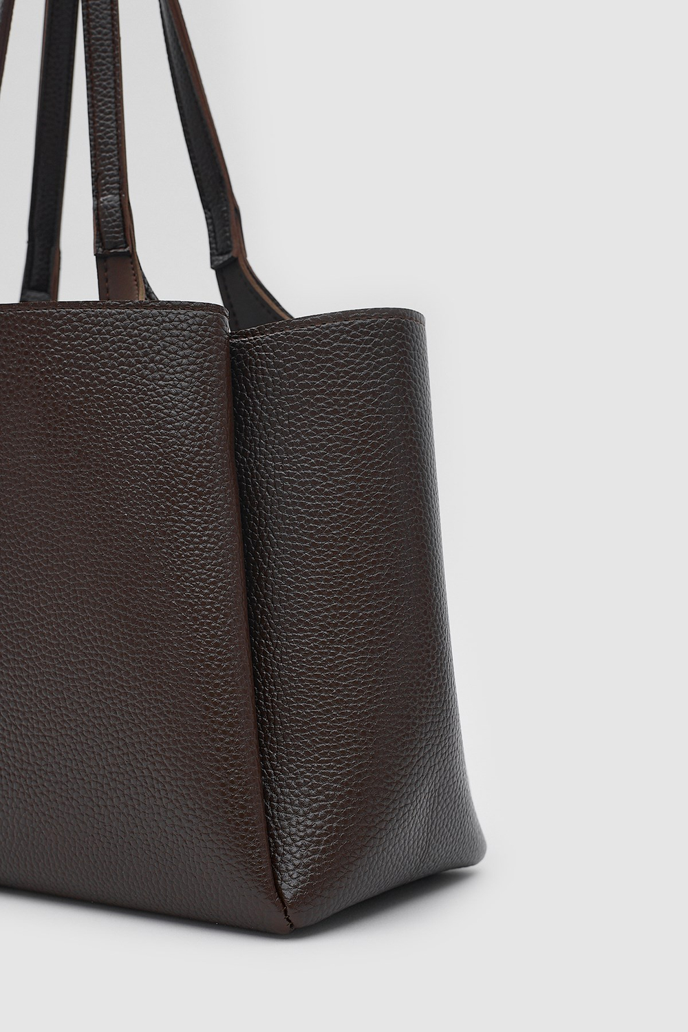 Maksi Tote Çanta Acı Kahve
