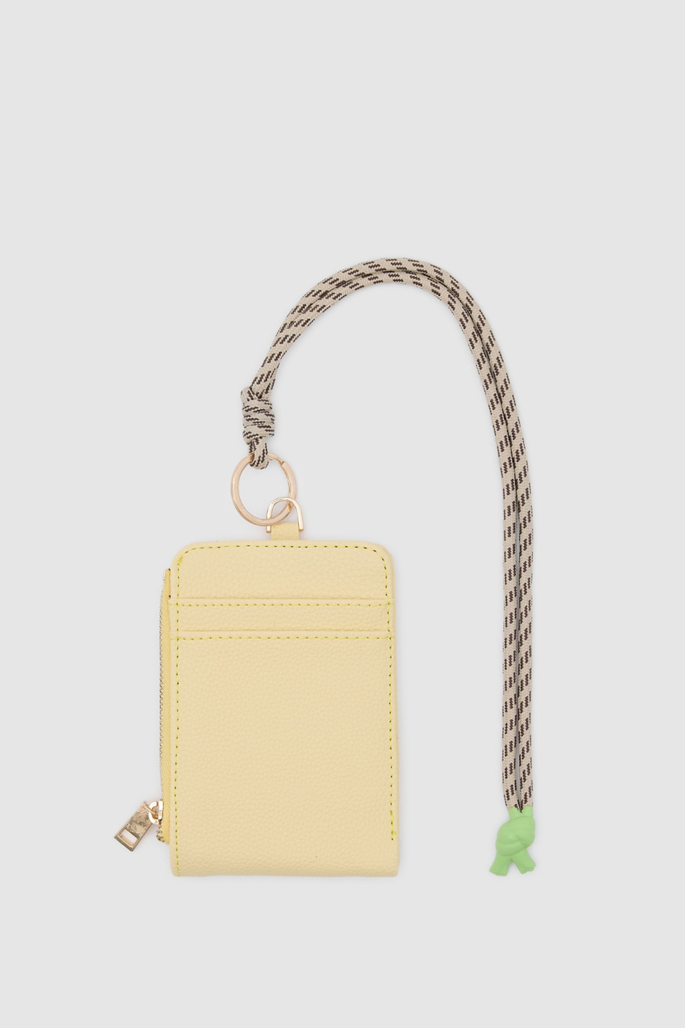 Palm Boyun Askılı Kadın Cüzdan Butter Yellow