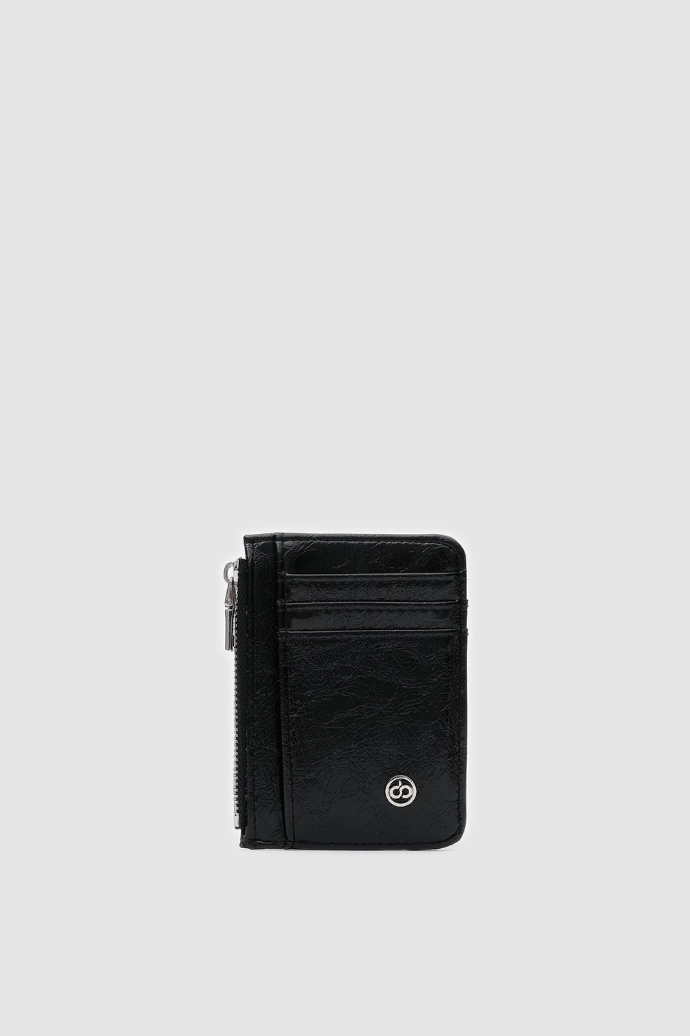 Carry Kapaklı Kadın Kartlık Siyah