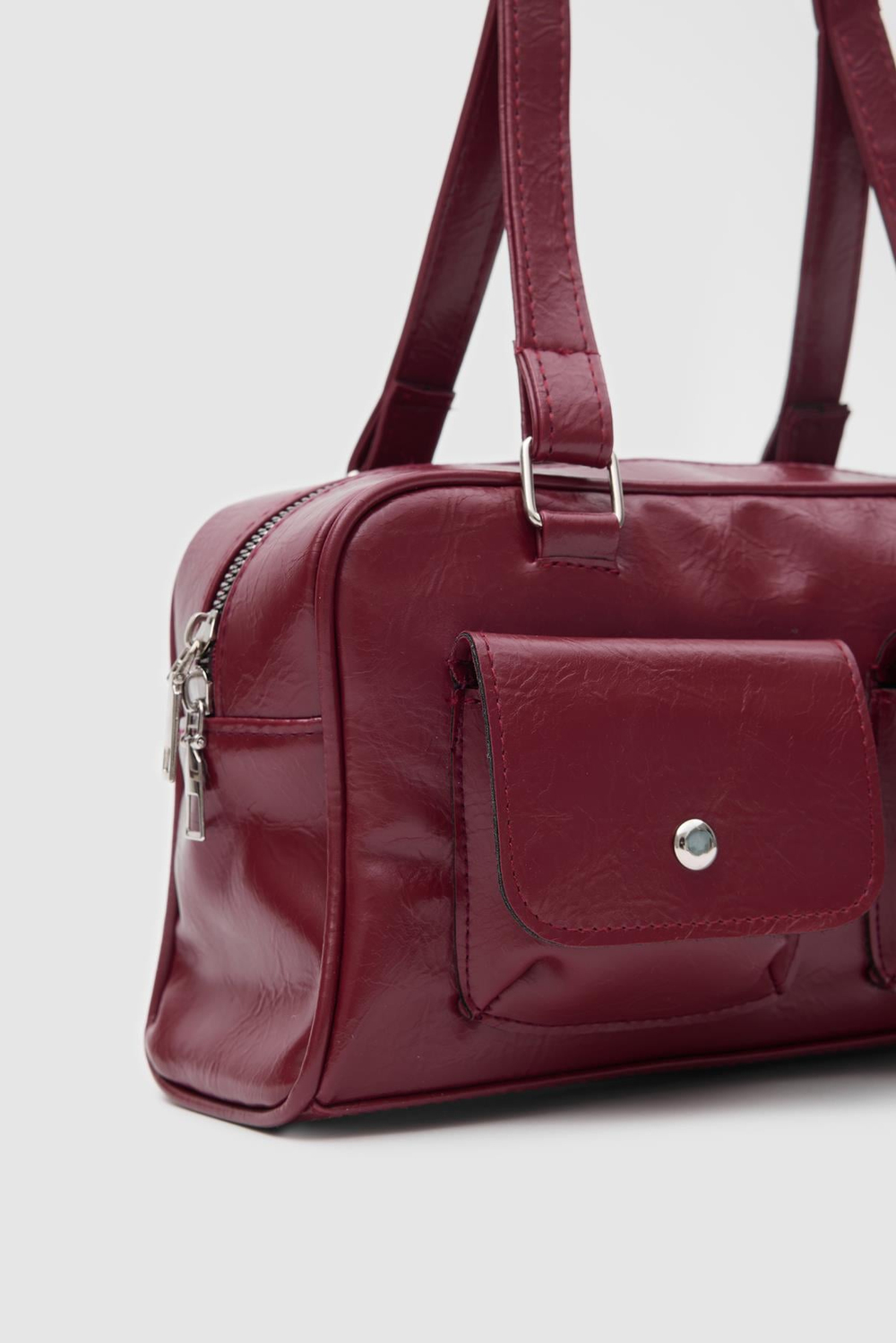 Maschine Baget Çanta  Bordo