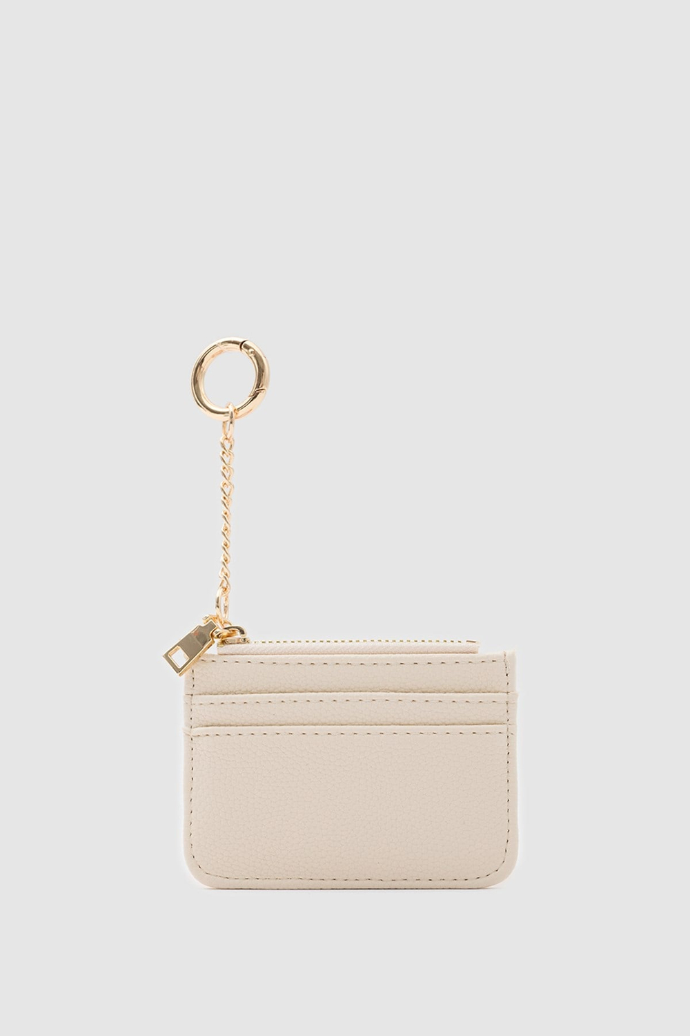Nook Fermuarlı Charm Kartlık Krem