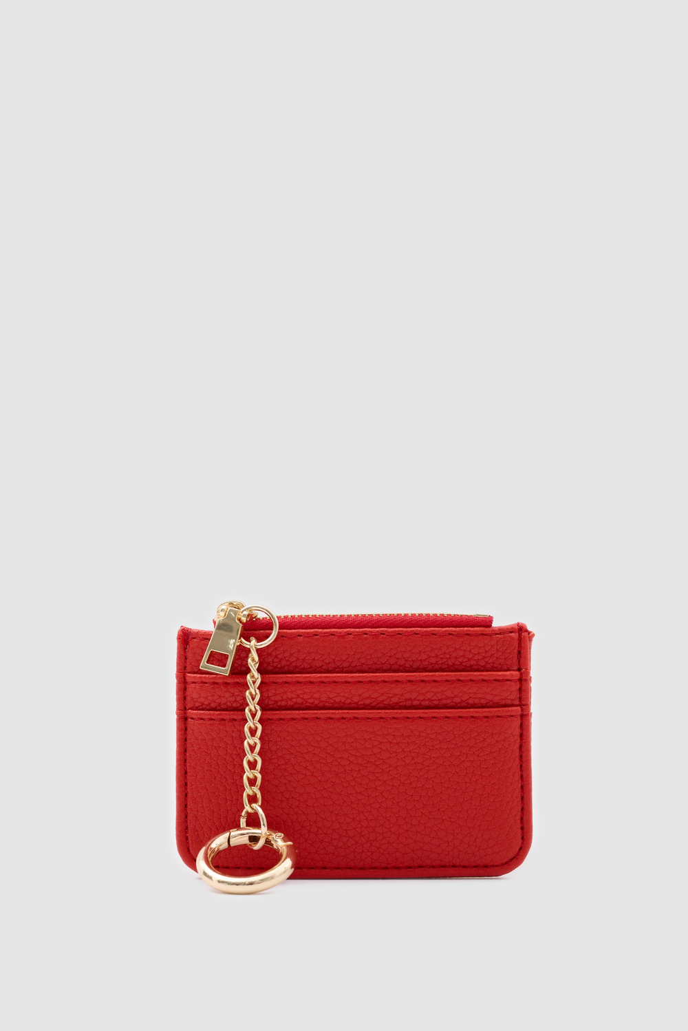 Nook Fermuarlı Charm Kartlık Kırmızı