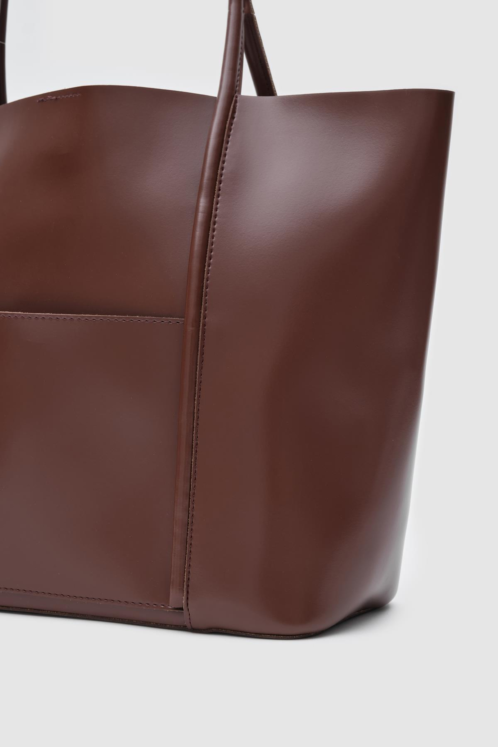 Pax Big Size Omuz Çantası Fındık Kabuğu