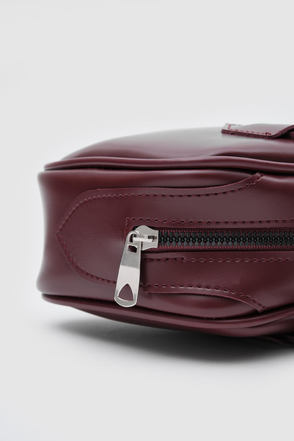 Boheme Vintage Baget Çanta Bordo