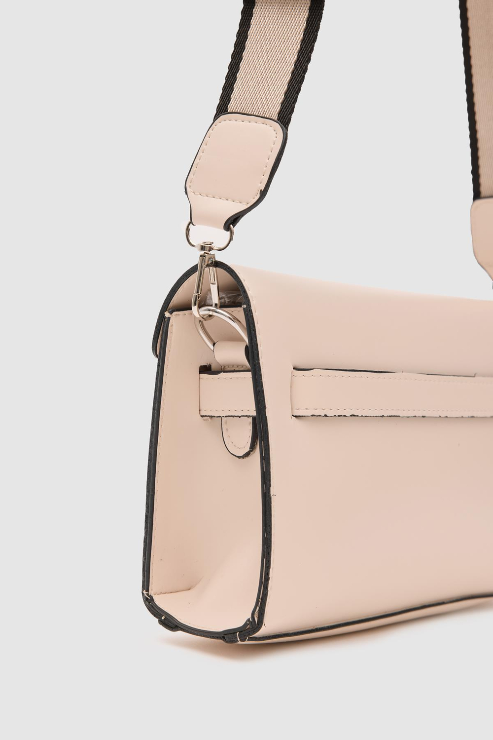 Kelly Kilitli Clutch Bag Krem