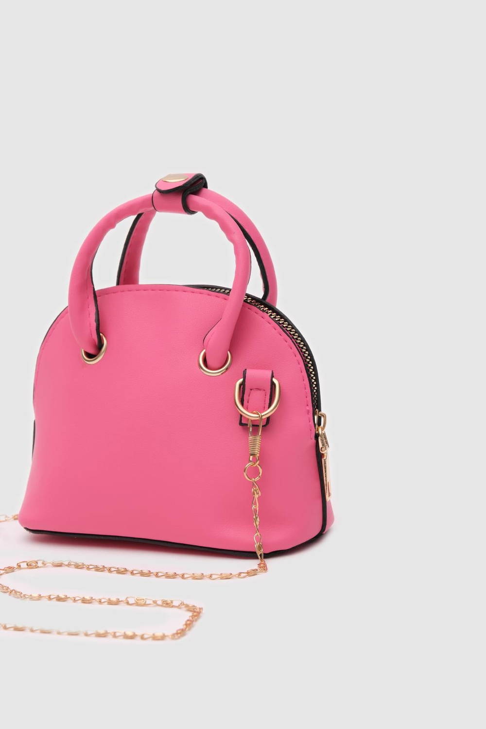 Liqu Zincirli El ve Çapraz Çanta Pembe