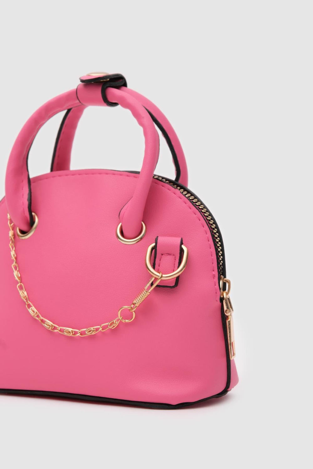 Liqu Zincirli El ve Çapraz Çanta Pembe